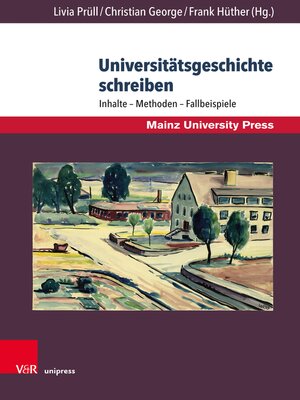 cover image of Universitätsgeschichte schreiben